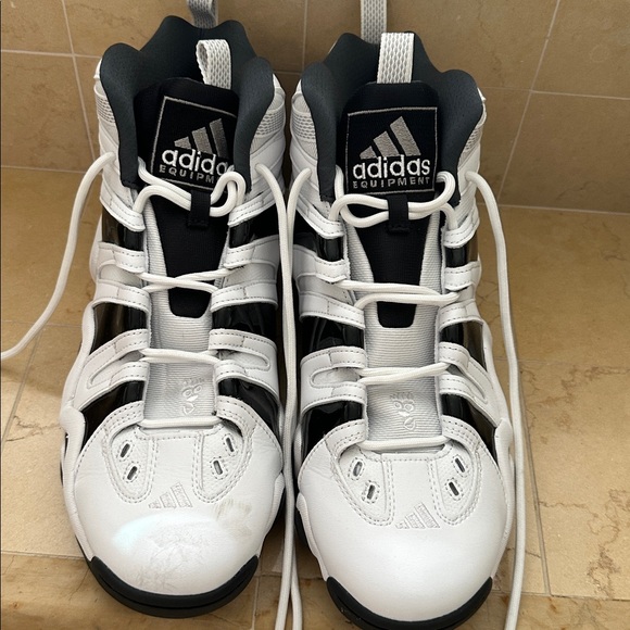 Adidas Crazy 8 “Black/White” KB8 Men’s Size 13 — Worn Once - Picture 1 of 4